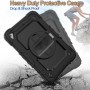 Coque Anti-choc pour Apple iPad mini 4/5 - Housse de Protection Antichoc Étui en Plastique de Silicone Hybrid Case Cover ave...