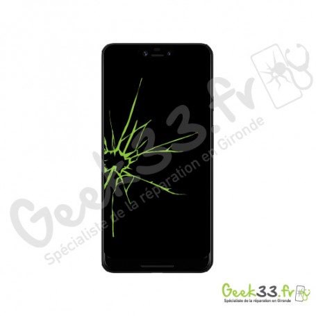 Réparation écran Google Pixel 3 Vitre LCD