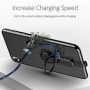Adaptateur de charge rapide avec bague - double port 8 broches double lightning