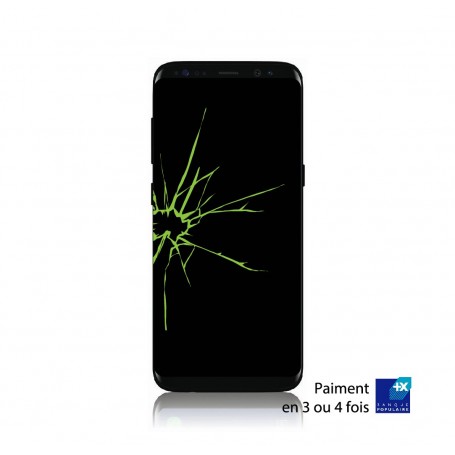 Réparation écran Samsung Galaxy S8 SM-G950 vitre + écran LED