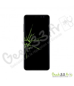 Réparation écran Samsung Galaxy A8 2018 vitre + Amoled