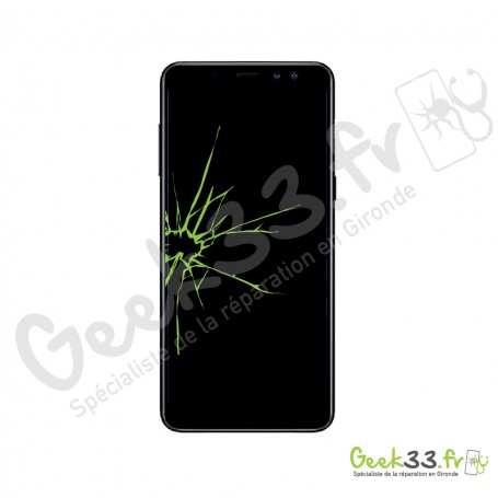 Réparation écran Samsung Galaxy A8 2018 vitre + Amoled