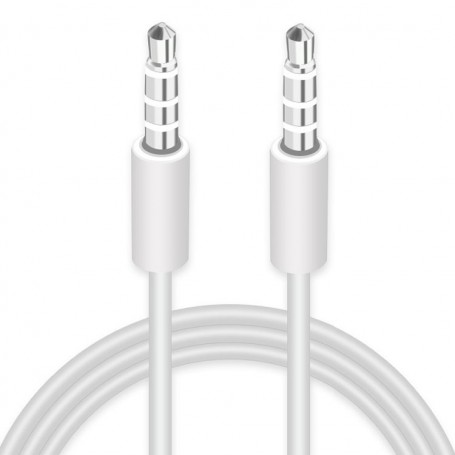 Cable audio multifonctions ROCK 3,5mm Gris