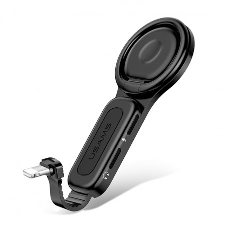 Adaptateur de charge rapide et bague USAMS double lightning