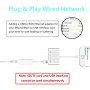 Lecteur de carte Lightning vers SD TF 4 en 1 - Kit adaptateur pour appareil photo Lightning USB Lecteur de carte SD TF, câbl...