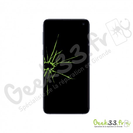 Réparation écran Samsung Galaxy S10e SM-G970 vitre Amoled et chassis
