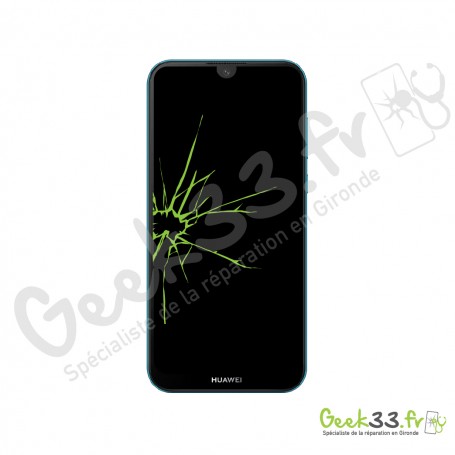 Réparation écran Y5 2019 vitre LCD
