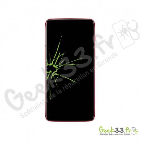 Réparation écran OnePlus 6 vitre + LCD
