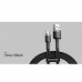 Cable Baseus USB-C - USB 2A longueur 3m Noir