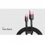 Cable Baseus USB-C - USB 2A longueur 3m Noir