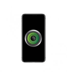 Réparation Haut parleur oreille Apple iPhone X avec nappe detecteur de proximité.