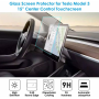 Film Protecteur d'écran en verre trempé pour Tesla Model 3 Touch Panel