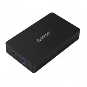 ORICO boîtier de disque dur externe de stockage USB 3.0 Type-B à SATA 3.0 pour 2,5 pouces / 3,5 pouces SATA HDD / SSD, prot...