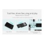 ORICO boîtier de disque dur externe de stockage USB 3.0 Type-B à SATA 3.0 pour 2,5 pouces / 3,5 pouces SATA HDD / SSD, prot...