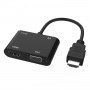 Adaptateur HDMI vers HDMI VGA