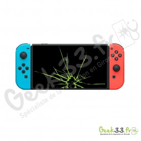 Réparation vitre tactile Nintendo Switch Noir Origine